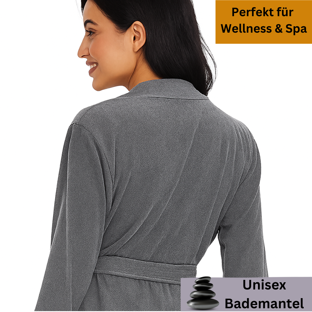 Kuschliger Bademantel aus 100% Baumwolle - lemsa-shop.com