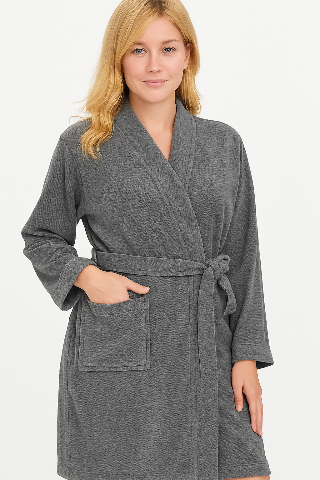 Kuschliger Bademantel aus 100% Baumwolle - lemsa-shop.com