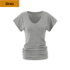 Elegantes Tencel Shirt  mit V-Ausschnitt - lemsa-shop.com