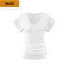 Elegantes Tencel Shirt  mit V-Ausschnitt - lemsa-shop.com