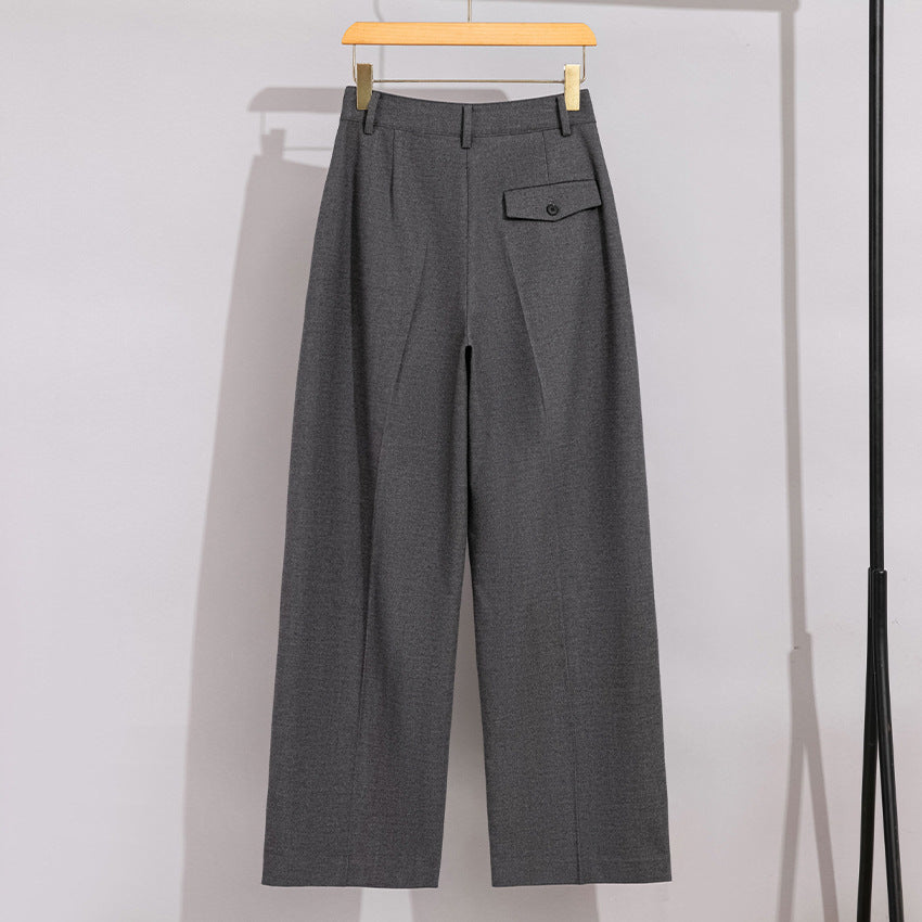 Elegante Premium Damenhose mit weitem Bein
