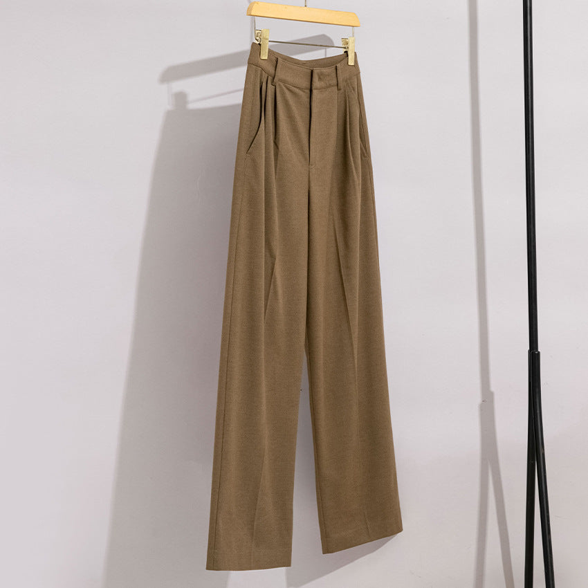 Elegante Premium Damenhose mit weitem Bein