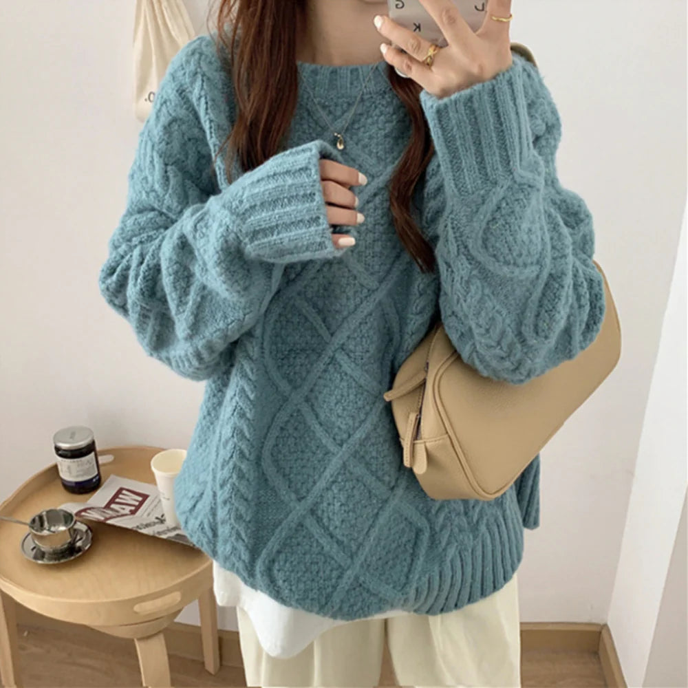 Stylischer Strickpulli für Damen
