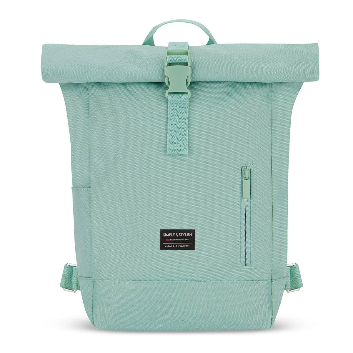 Moderner rosa Rolltop Rucksack von Lemsa-shop.com - wasserdicht und geräumig