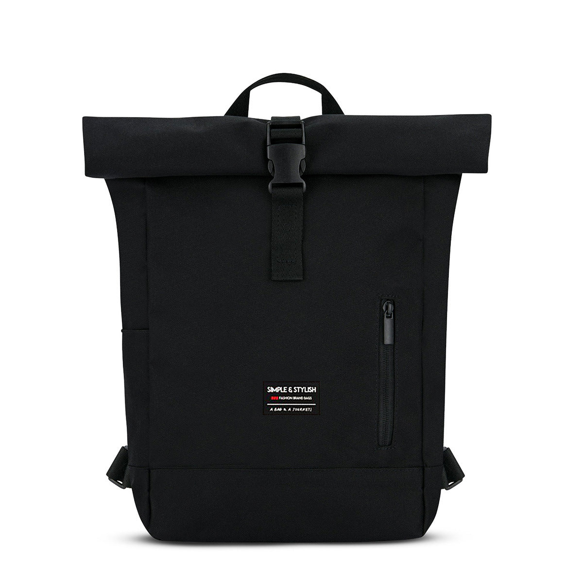 Moderner rosa Rolltop Rucksack von Lemsa-shop.com - wasserdicht und geräumig