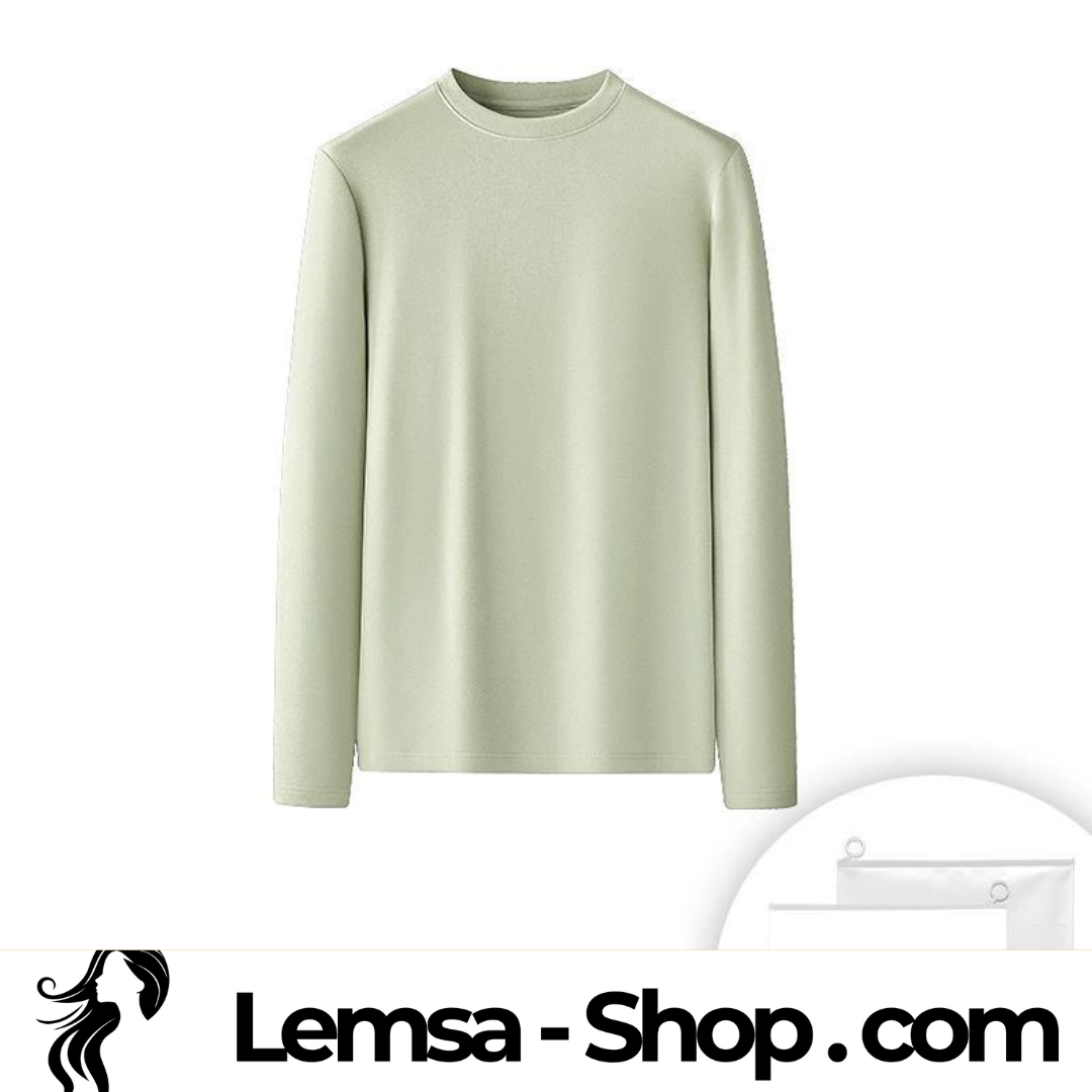 Elegantes Langarmshirt für Männer aus Tencel