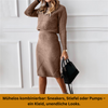 Elegantes Strickkleid für den Herbst