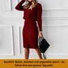 Elegantes Strickkleid für den Herbst