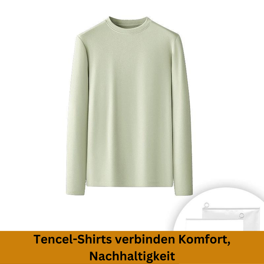 Elegantes Langarmshirt für Männer aus Tencel