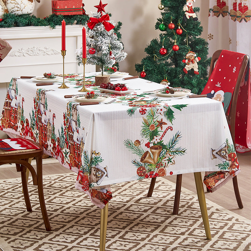Perfekte Weihnachtliche Tischdecken einfach zu reinigen ohne viel Aufwand