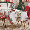 Perfekte Weihnachtliche Tischdecken einfach zu reinigen ohne viel Aufwand