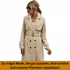 Eleganter Trenchcoat für Damen