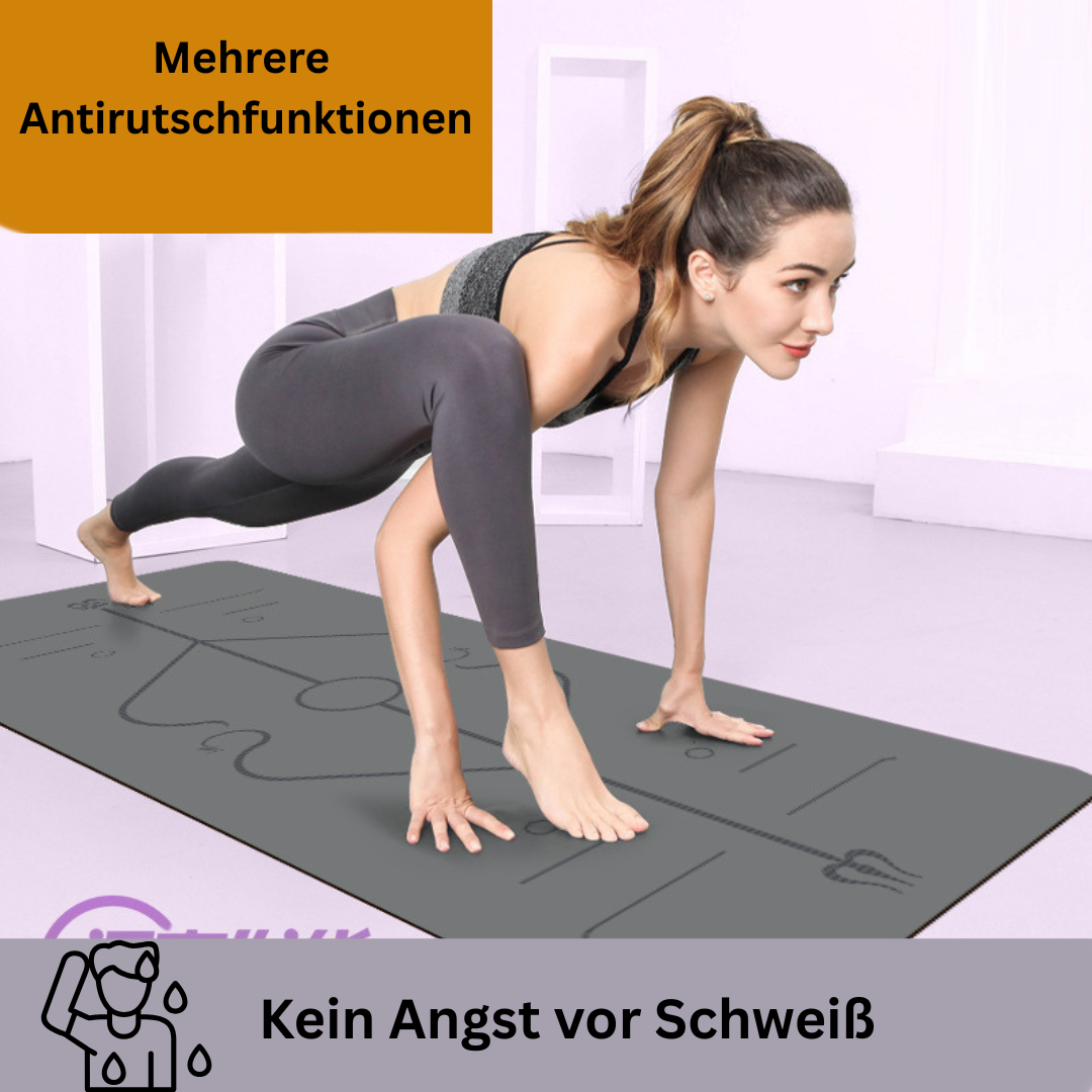 Antirutschfeste Yogamatte in vielen Farben - lemsa-shop.com
