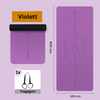 Antirutschfeste Yogamatte in vielen Farben - lemsa-shop.com