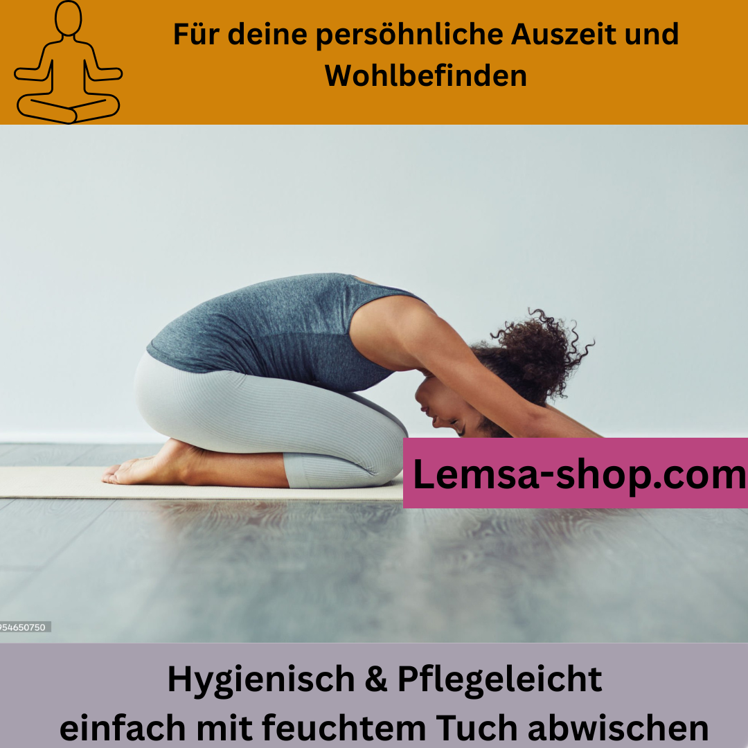 Antirutschfeste Yogamatte in vielen Farben - lemsa-shop.com